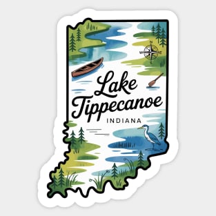 Lake Tippecanoe Sticker